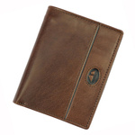 EL FORREST Men's Foldable Leather Wallet with RFID