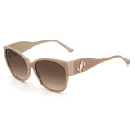 SUNGLASSES JIMMY CHOO WOMEN SHAYS58KONHA (Szkło/Zausznik/Mostek) 58/16/140 mm)