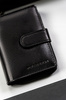 Leather wallet RFID PETERSON PTN RD-46-GCL