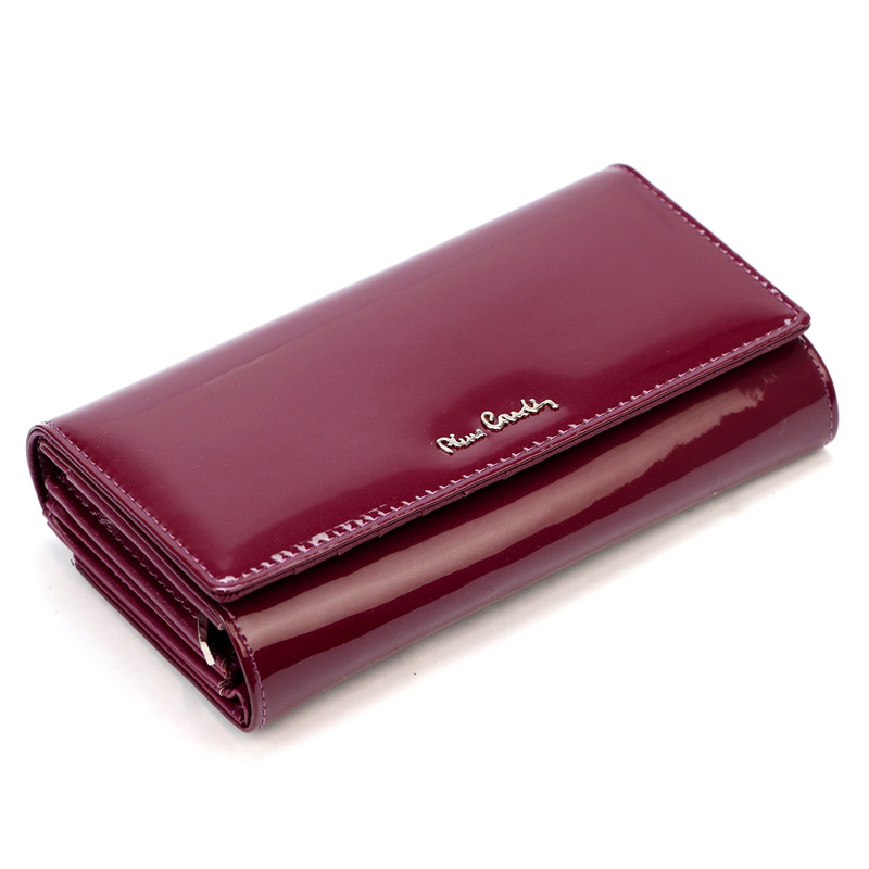 skóra naturalna + Women's eco-leather wallet Pierre Cardin 07 SHINY 121