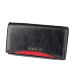 Women's genuine leather wallet Peterson PTN PL-411 MULTI