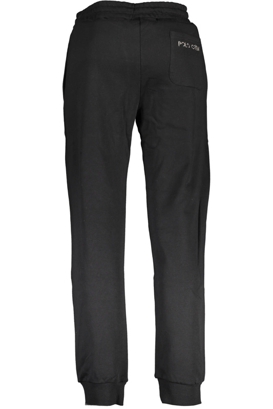 LA MARTINA BLACK MAN TROUSERS