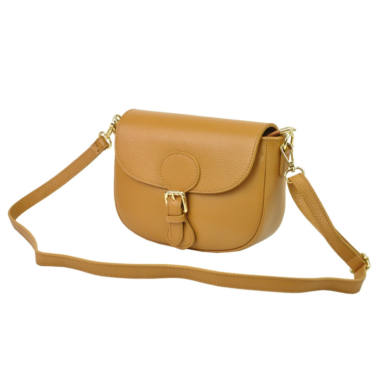 Damen Echtleder Handtasche Luka 19-59 DOLLARO GOLD