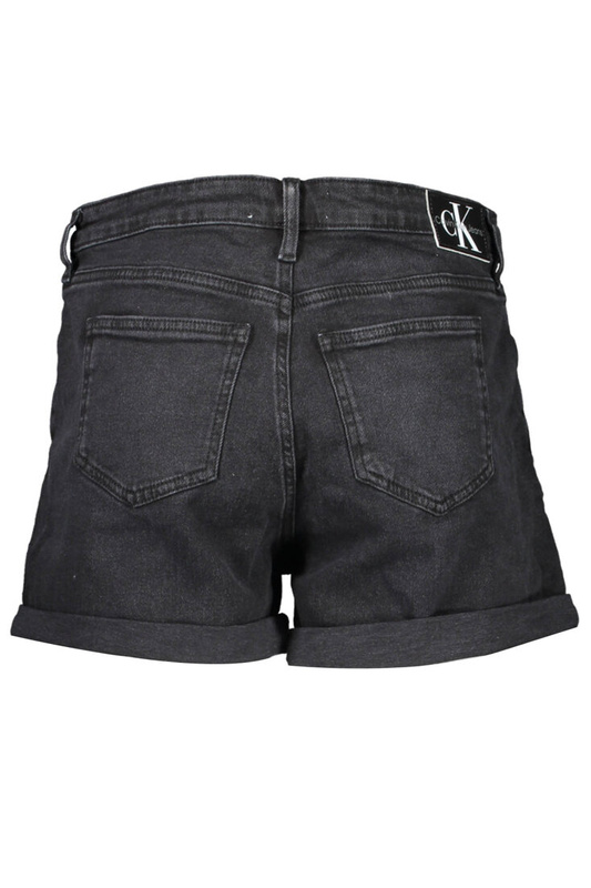 CALVIN KLEIN JEANS SHORT WOMAN BLACK