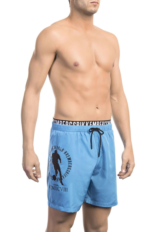 Costume de baie Marke Bikkembergs Beachwear Modell BKK1MBM07 Farbe Albastru. Imbracaminte Barbat. Saison: