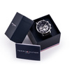 Stilvolle Herrenuhr mit Datum TOMMY HILFIGER