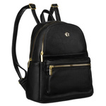 Urban Comfortable Backpack with Gold Zippers Rovicky