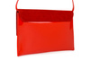 Red original women's clutch bag on strap padded W63