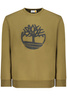 TIMBERLAND GRÜNES HERREN-SWEATSHIRT MIT REISSVERSCHLUSS