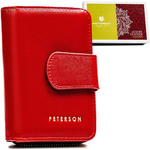 A sleek women's leather wallet with RFID by Peterson