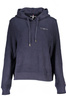 TOMMY HILFIGER WOMEN&#39;S BLUE ZIPLESS SWEATSHIRT