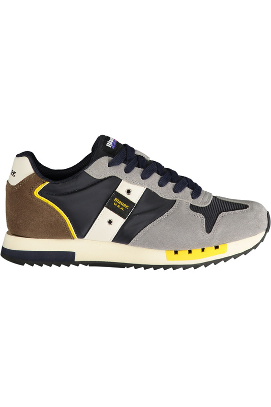 BLAUER MEN&#39;S SPORTS FOOTWEAR GREY