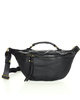 Women's vintage leather messenger bag