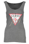 GUESS JEANS TANK TOP WOMAN GRAY