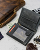 Men's genuine leather wallet Wild N4-P-CHM RFID