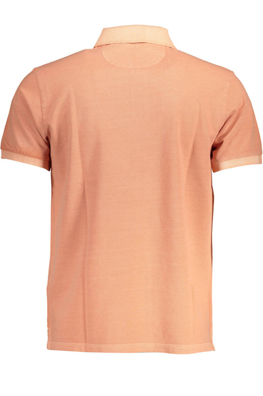 GANT MEN&#39;S PINK SHORT SLEEVE POLO SHIRT