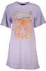 CAVALLI CLASS PURPLE WOMAN SHORT SLEEVE T-SHIRT