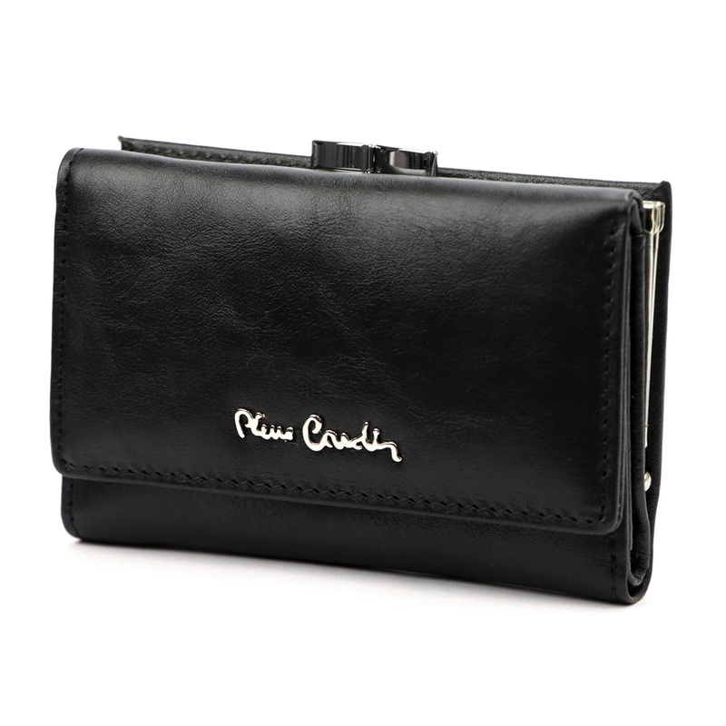 Elegant women's leather purse Pierre Cardin