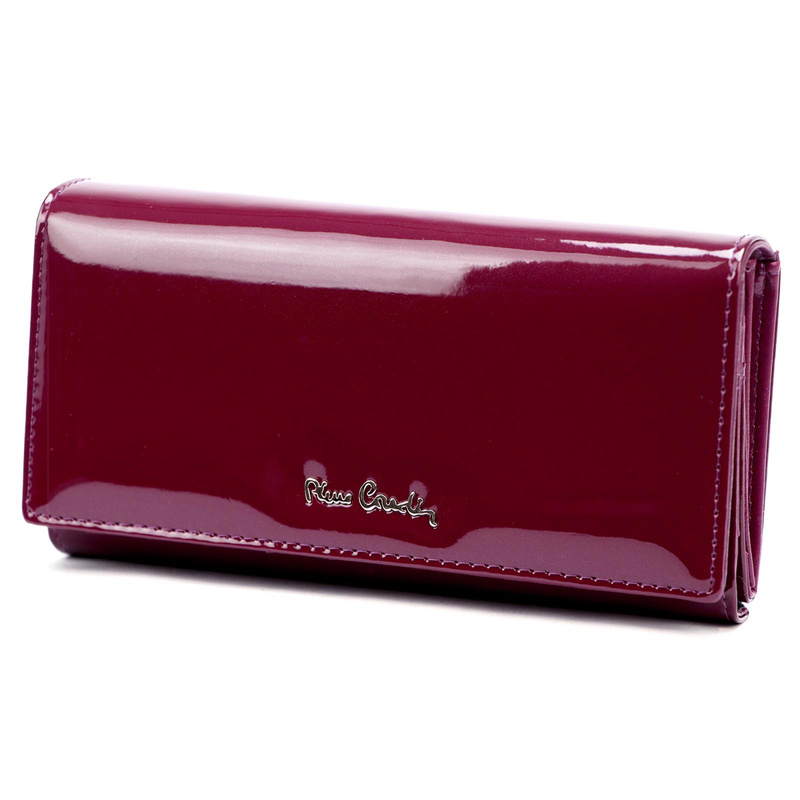 skóra naturalna + Women's eco-leather wallet Pierre Cardin 07 SHINY 102