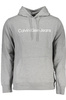 CALVIN KLEIN MEN&#39;S BLACK ZIPLESS SWEATSHIRT