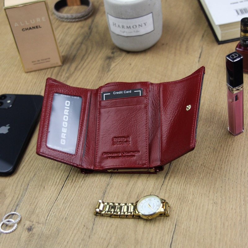 Women's genuine leather wallet Gregorio GP-117