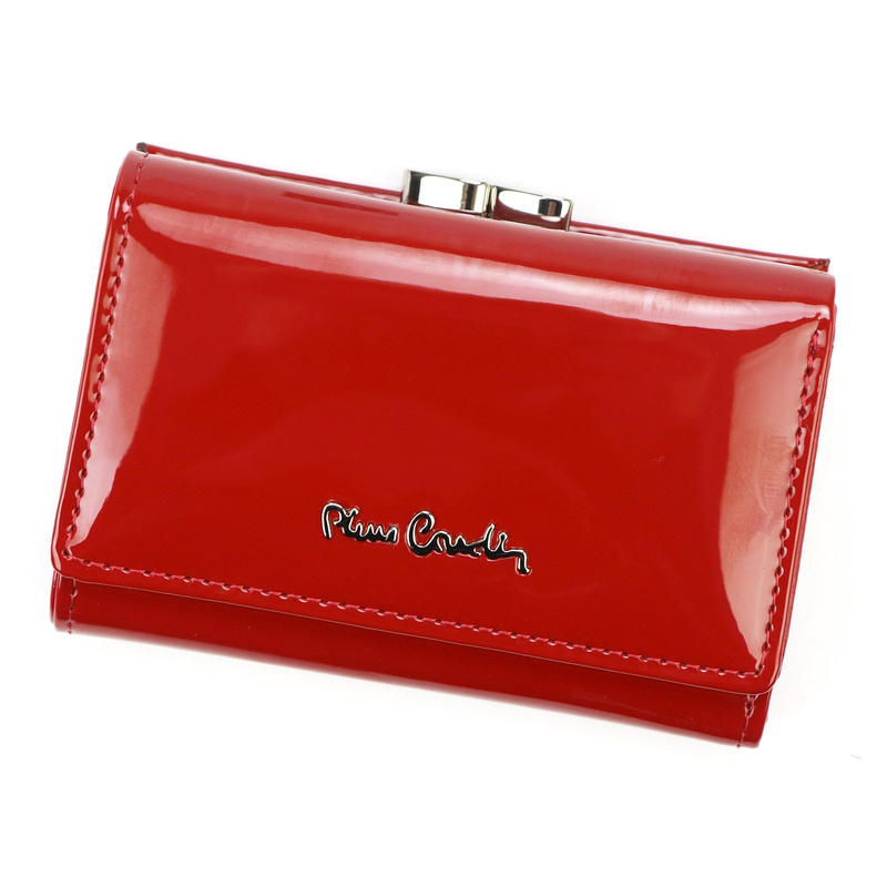 skóra naturalna + Women's eco-leather wallet Pierre Cardin 07 SHINY 117