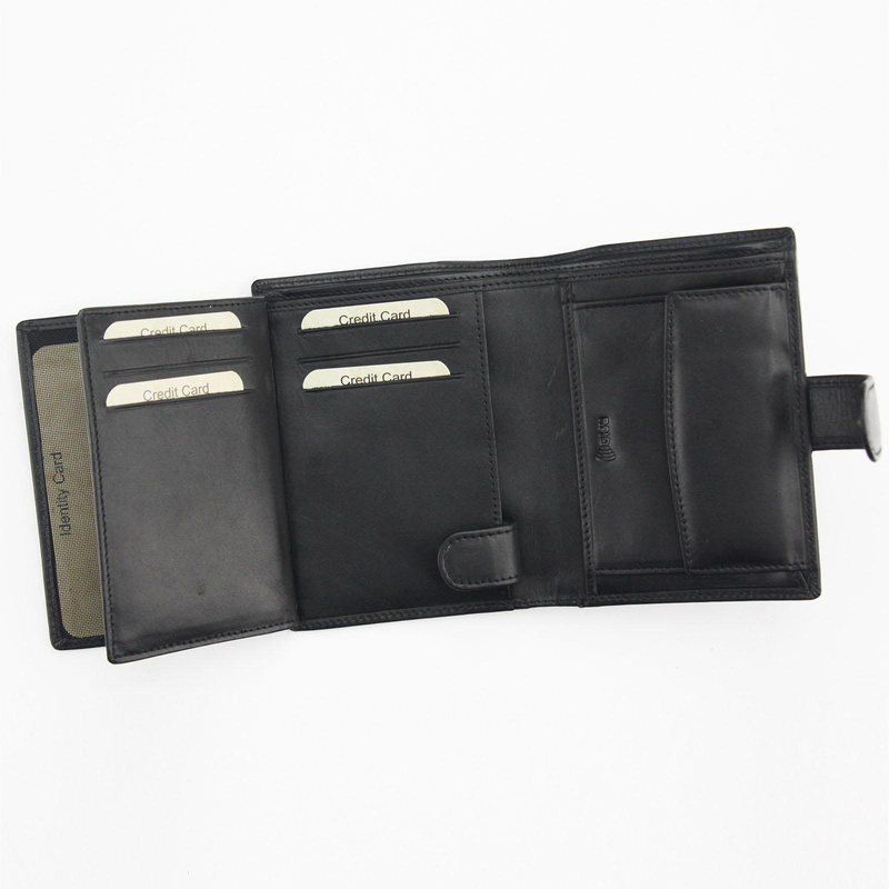 Classic Leather Men's Wallet EL FORREST with RFID