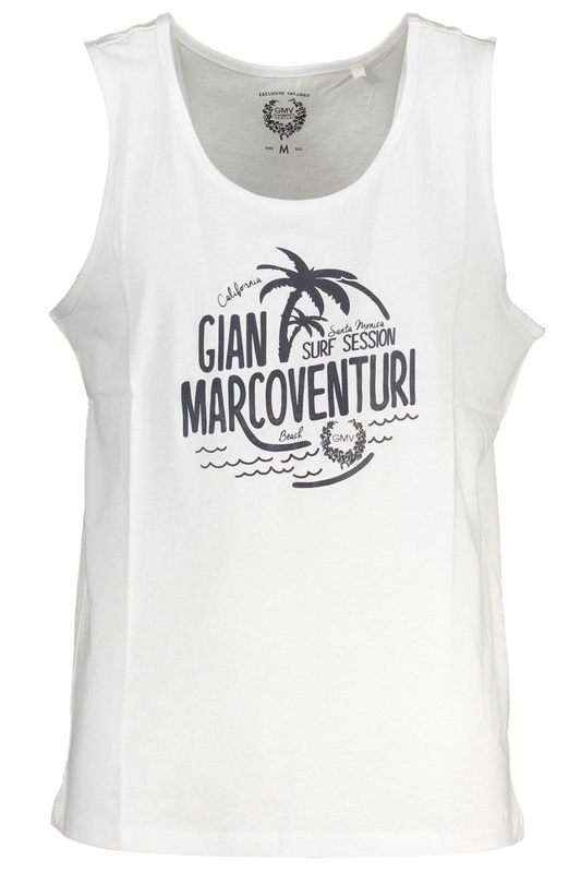 GIAN MARCO VENTURI WHITE MAN TANK TOP