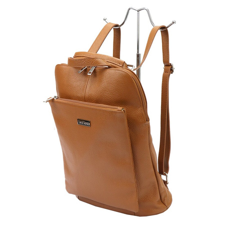 Women's genuine leather backpack MiaMore 01-015 DOLLARO