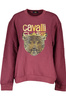 CAVALLI CLASS DAMEN-SWEATSHIRT OHNE REISSVERSCHLUSS LILA