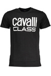 CAVALLI CLASS TRIOC BĂRBAȚI mânecă scurtă NEGRU