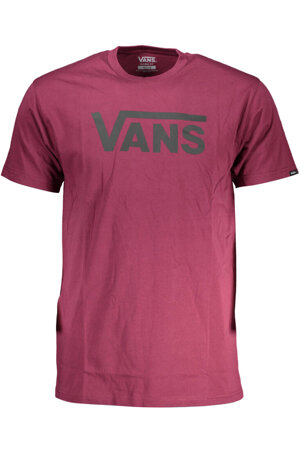 VANS FIOLETOWY MĘSKI T-SHIRT Z KRÓTKIM RĘKAWEM