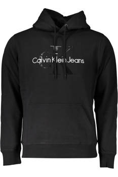 BLUZA CALVIN KLEIN BEZ ZAMKA CZARNA MĘSKA