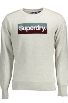 BLUZA SUPERDRY BEZ ZAMKA MĘSKA SZARA