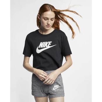 Koszulka T-shirt marki Nike model NIKE SportsWear kolor Czarny. Odzież damska. Sezon: Cały rok