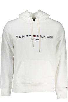 MĘSKA BLUZA TOMMY HILFIGER BIAŁA BEZ ZAMKA