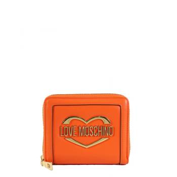 Portfel marki Love Moschino model JC5623PP1GLD1 kolor Pomarańczowy. Akcesoria damski. Sezon: Wiosna/Lato