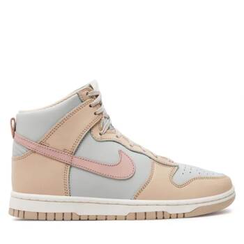 Sneakersy marki Nike model NIKE Dunk High kolor Różowy. Obuwie damski. Sezon: Cały rok