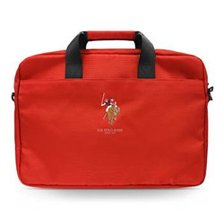 US Polo Torba USCB15PUGFLRE 16" czerwona /red