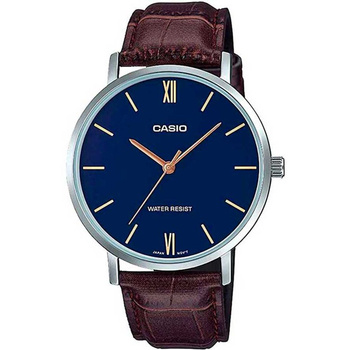 Zegarek marki Casio model LTP-VT01L kolor Brązowy. Akcesoria damski. Sezon: Cały rok