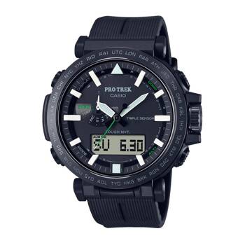 Zegarek marki Casio model PRW-66 kolor Czarny. Akcesoria męski. Sezon: Cały rok