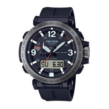 Zegarek marki Casio model PRW-66 kolor Czarny. Akcesoria męski. Sezon: Cały rok