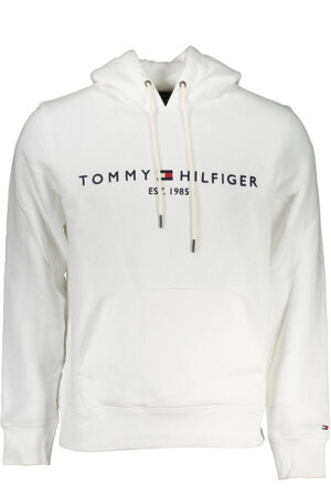 MĘSKA BLUZA TOMMY HILFIGER BIAŁA BEZ ZAMKA