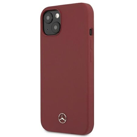 Mercedes MEHCP13MSILRE iPhone 13 6,1" czerwony/red hardcase Silicone Line