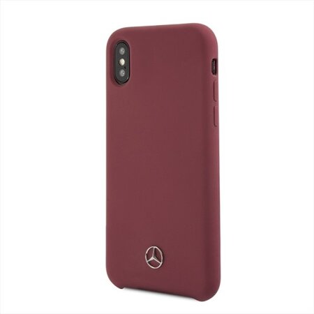 Mercedes MEHCPXSILRE iPhone X/ Xs hard case czerwony/red