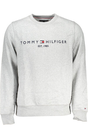 SZARA BLUZA MĘSKA TOMMY HILFIGER BEZ ZAMKA