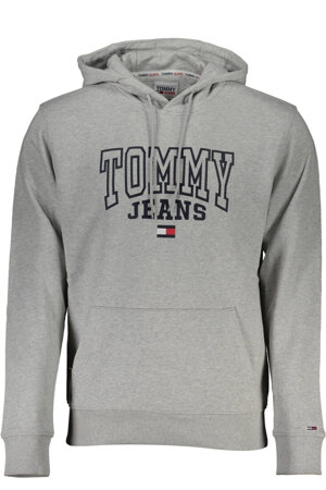 SZARA BLUZA MĘSKA TOMMY HILFIGER BEZ ZAMKA