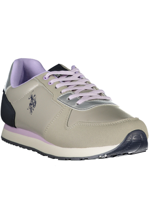 US POLO ASSN. SREBRNE BUTY SPORTOWE DAMSKIE