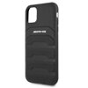 AMG AMHCN61GSEBK iPhone 11 / Xr 6,1" czarny/black hardcase Leather Debossed Lines