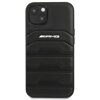 AMG AMHCP14MGSEBK iPhone 14 Plus / 15 Plus 6.7" czarny/black hardcase Leather Debossed Lines
